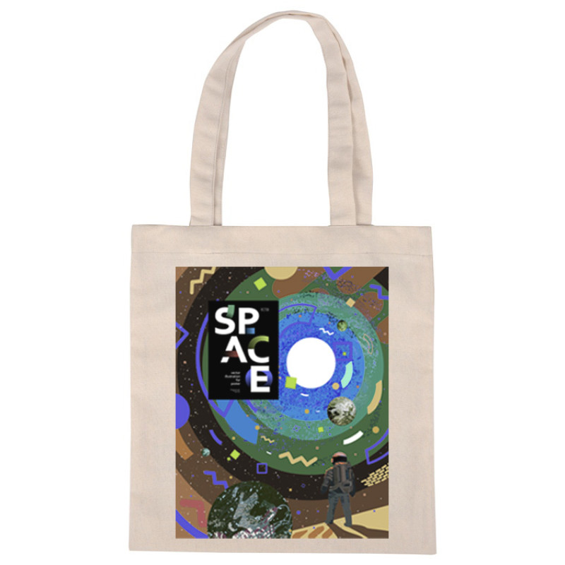 Сумка для шопинга под сублимацию, натуральный