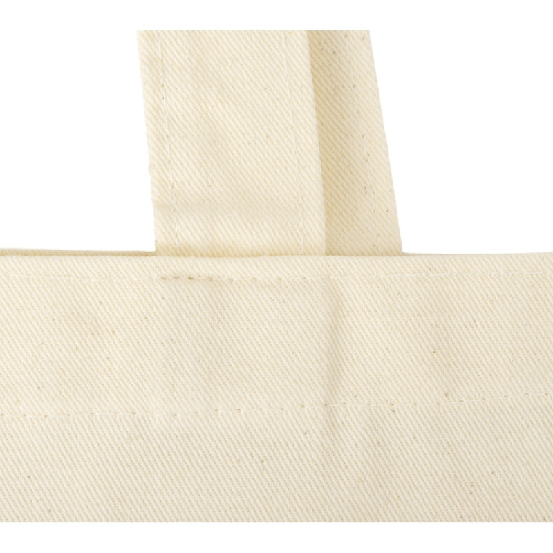 Сумка с широким дном и боками, натуральный