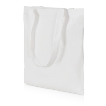Сумка "Element" из хлопка для покупок, 180 г, белый