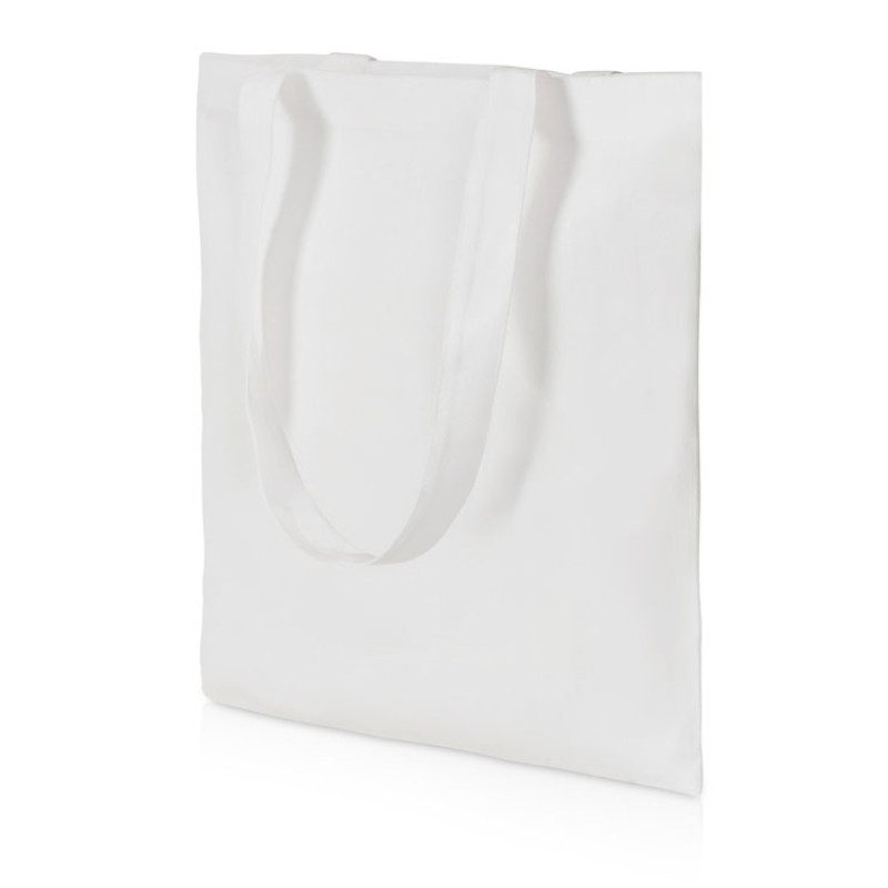 Сумка "Element" из хлопка для покупок, 180 г, белый