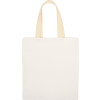 Сумка для шопинга Steady из хлопка с парусиновыми ручками, 260 г/м2, белый