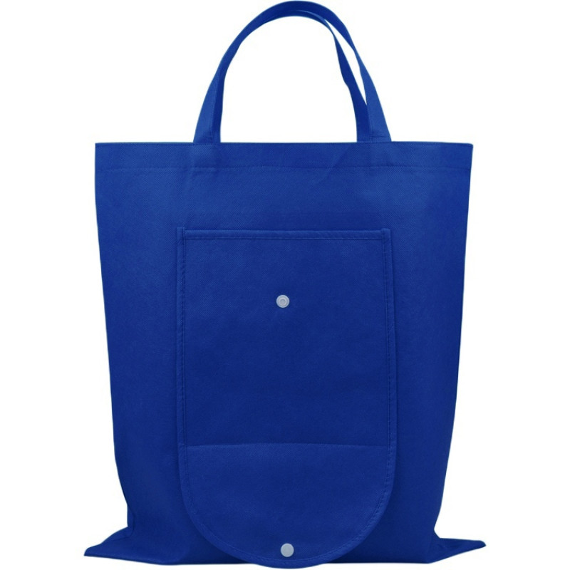 Складная сумка Plema из нетканого материала, синий