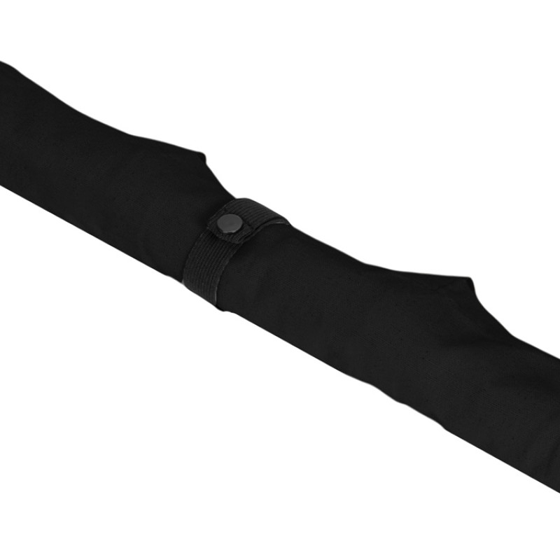 Сумка Fixy из переработанного хлопка с фиксирующей эластичной лентой, черный