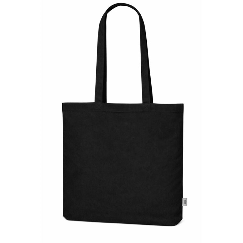 Сумка «Твил» из хлопка, 210 г/м2, черный