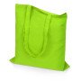 Сумка для шопинга Carryme 140 хлопковая, 140 г/м2, зеленое яблоко