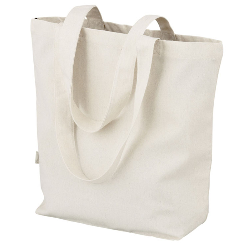 Сумка для шоппинга Cotton из переработанного хлопка 280 г, натуральный