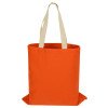 Сумка для шопинга Steady из хлопка с парусиновыми ручками, 260 г/м2, оранжевый