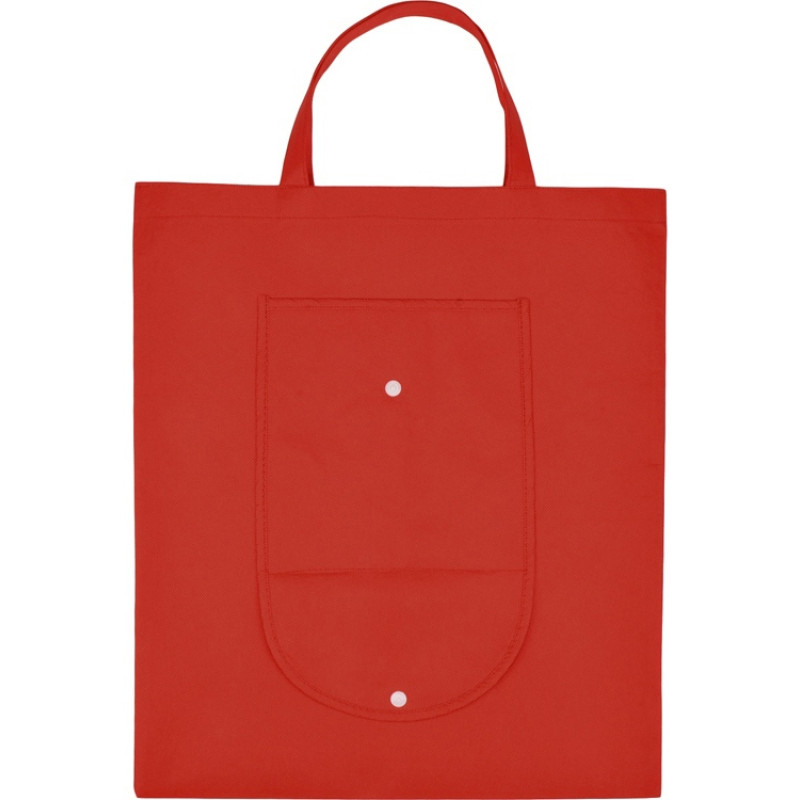 Складная сумка Plema из нетканого материала, красный