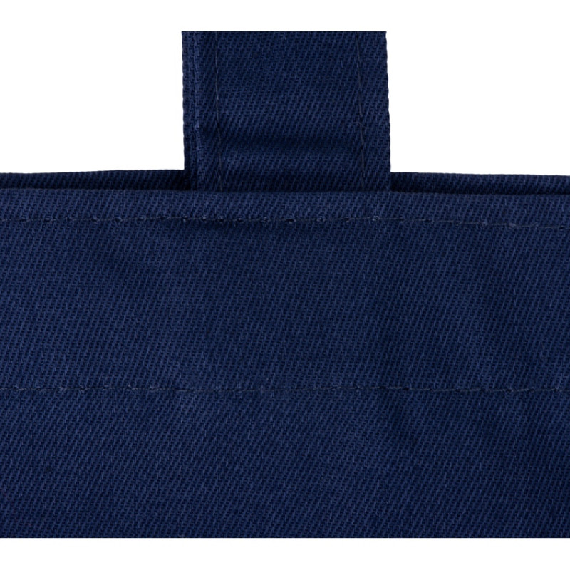 Сумка с широким дном и боками, синий