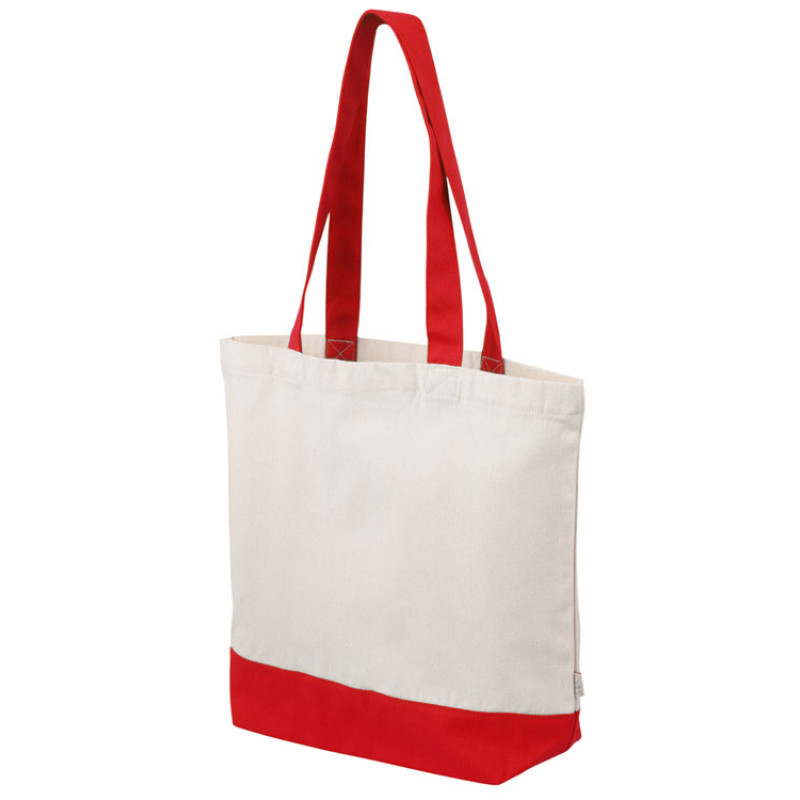 Сумка для шоппинга Cotton из переработанного хлопка 280 г, красный