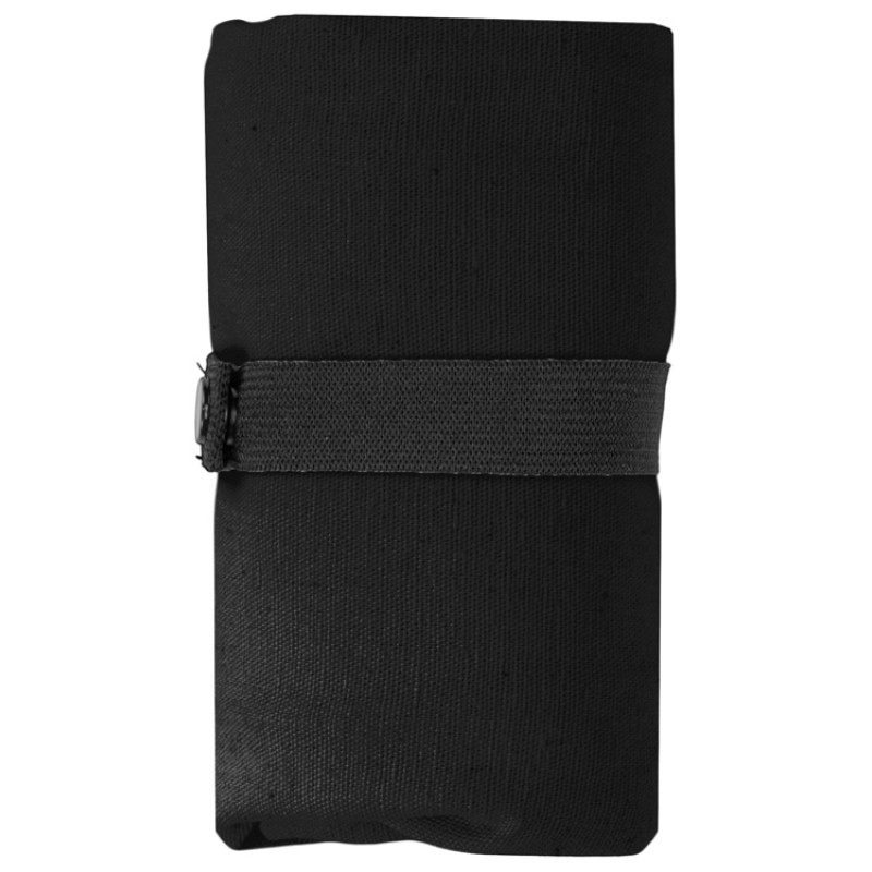 Сумка Fixy из переработанного хлопка с фиксирующей эластичной лентой, черный