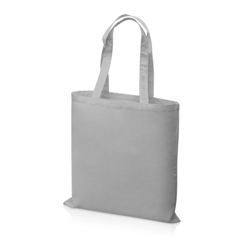 Сумка для шопинга Carryme 140 хлопковая, 140 г/м2, серый (P)