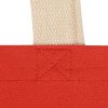 Сумка для шопинга Steady из хлопка с парусиновыми ручками, 260 г/м2, красный Сумка для шопинга Steady из хлопка с парусиновыми ручками, 260 г/м2, красный