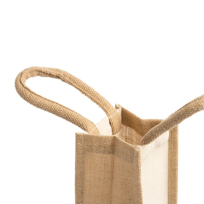 Сумка BELONA из ламинированного джута и хлопка, бежевый