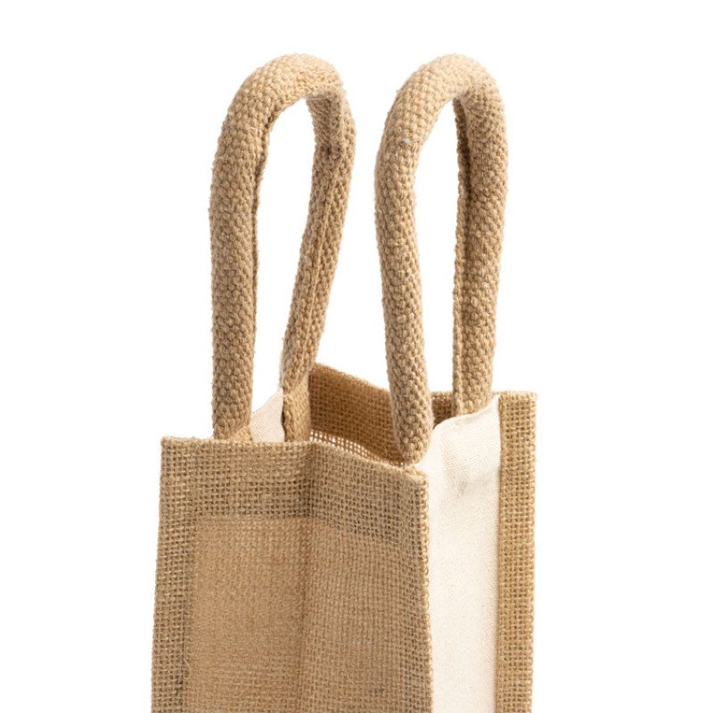 Сумка BELONA из ламинированного джута и хлопка, бежевый