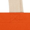 Сумка для шопинга Steady из хлопка с парусиновыми ручками, 260 г/м2, оранжевый