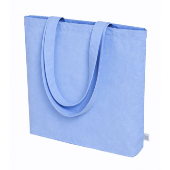 Сумка «Твил» из хлопка, 210 г/м2, голубой