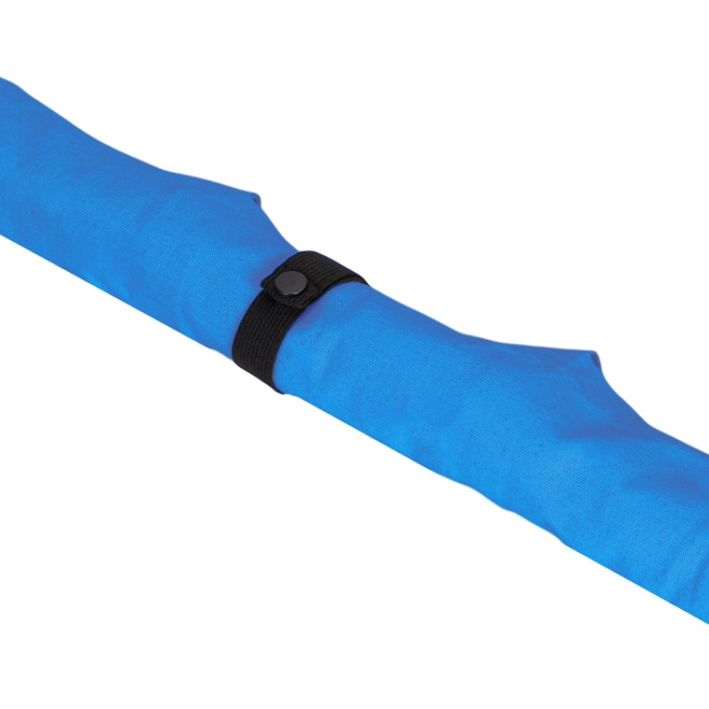 Сумка Fixy из переработанного хлопка с фиксирующей эластичной лентой, синий