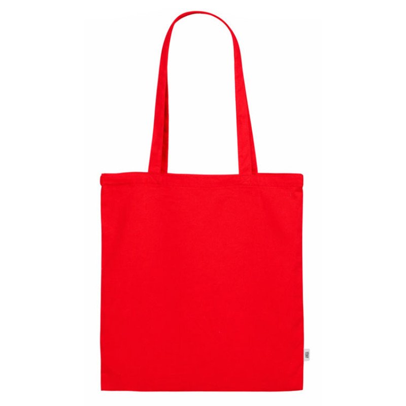 Сумка «Кэррими 180» из хлопка, 180 г/м2, красный