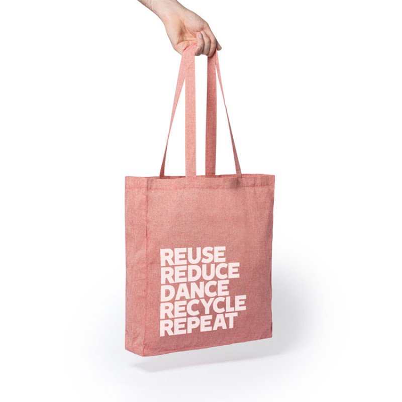 Сумка LUMIA из переработанного хлопка, красный