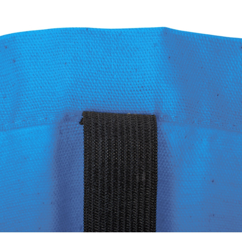 Сумка Fixy из переработанного хлопка с фиксирующей эластичной лентой, синий