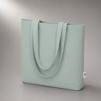 Сумка «Твил» из хлопка, 210 г/м2, оливковый