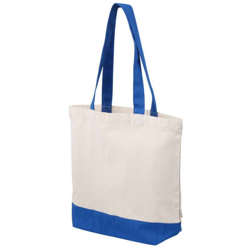 Сумка для шоппинга Cotton из переработанного хлопка 280 г, синий