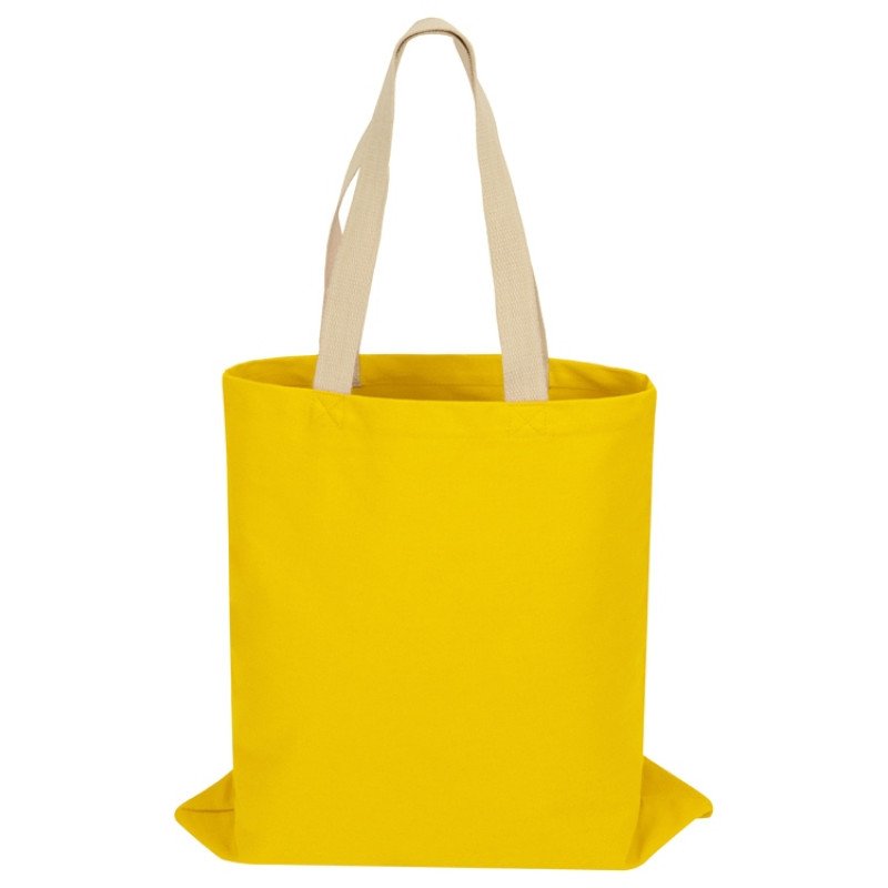Сумка для шопинга Steady из хлопка с парусиновыми ручками, 260 г/м2, желтый Сумка для шопинга Steady из хлопка с парусиновыми ручками, 260 г/м2, желтый