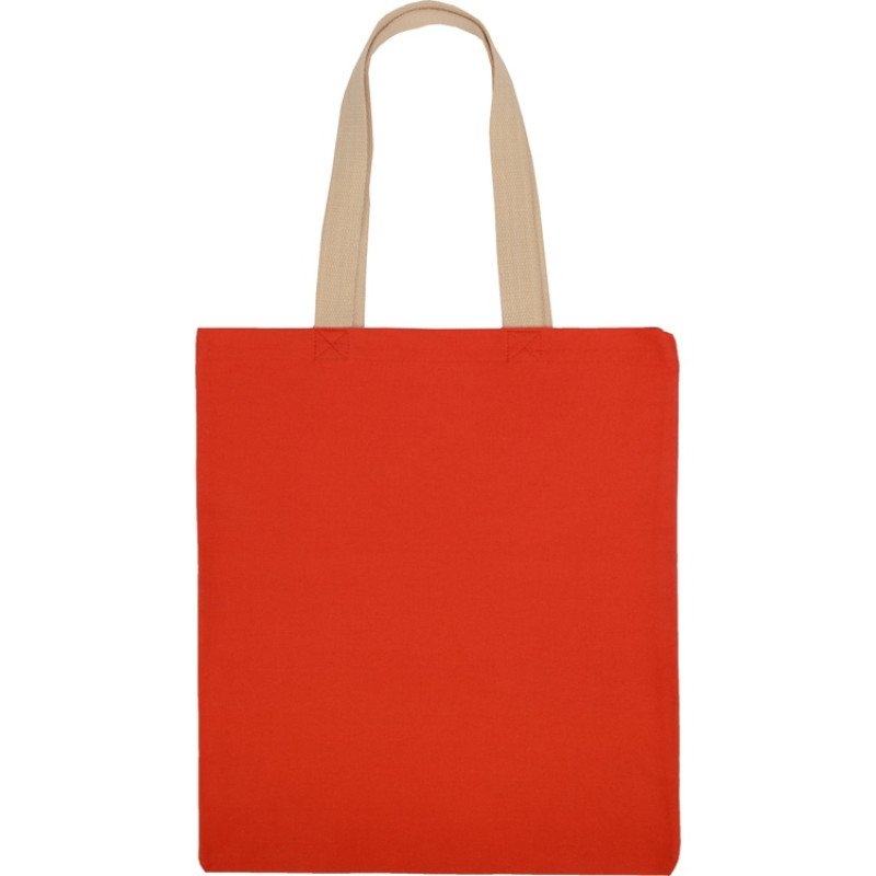 Сумка для шопинга Steady из хлопка с парусиновыми ручками, 260 г/м2, красный Сумка для шопинга Steady из хлопка с парусиновыми ручками, 260 г/м2, красный