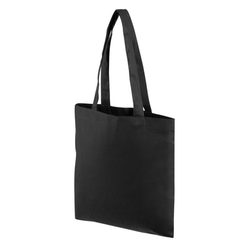 Сумка "Element" из хлопка для покупок, 180 г, черный