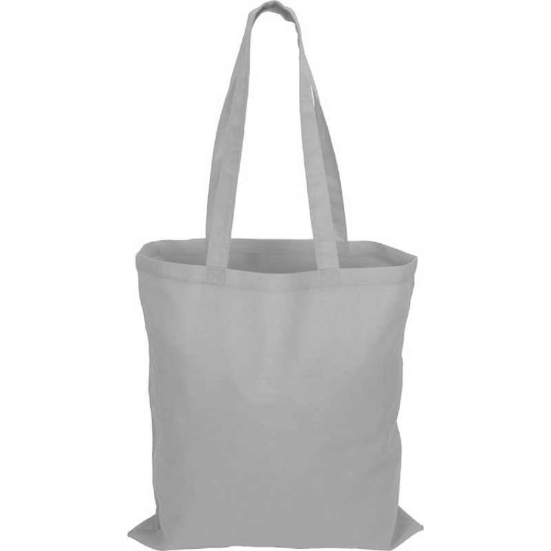 Сумка для шопинга Carryme 140 хлопковая, 140 г/м2, серый (P)