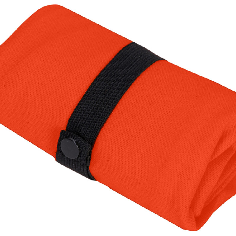 Сумка Fixy из переработанного хлопка с фиксирующей эластичной лентой, оранжевый