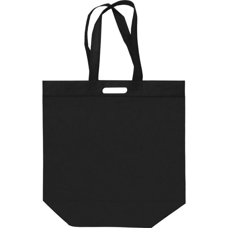 Сумка для покупок из спанбонда Scope, 455*160*380 с ручкой 550/30 мм, черный