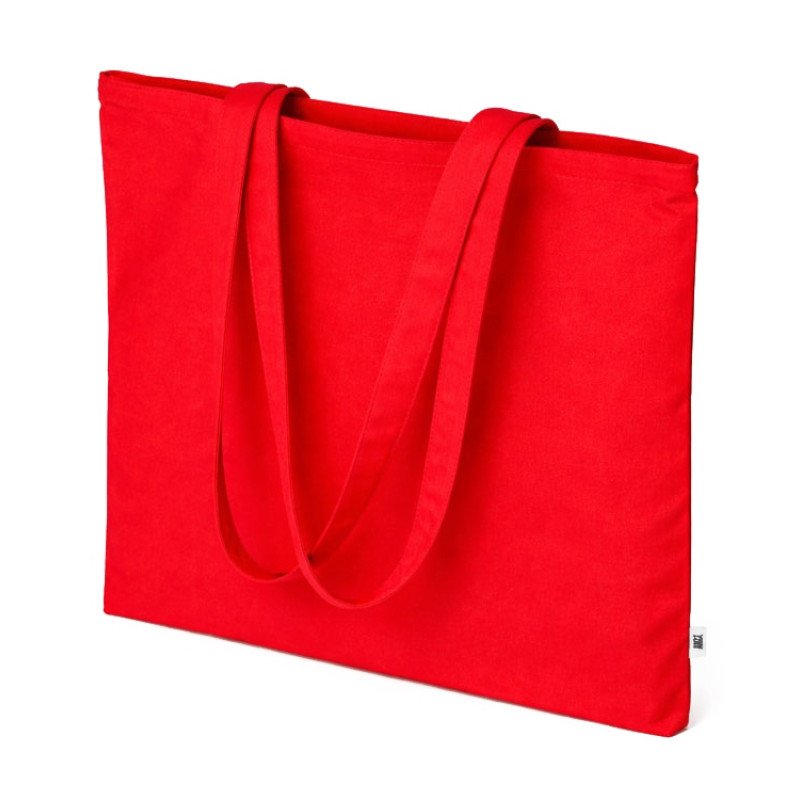 Сумка «Кэррими 180» из хлопка, 180 г/м2, красный