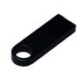 USB 3.0-флешка на 32 Гб с мини чипом и круглым отверстием, черный
