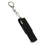 USB-флешка на 64 Гб 2 в 1 поворотный механизм, c дополнительным разъемом Type-C с одноцветным металлическим клипом, черный