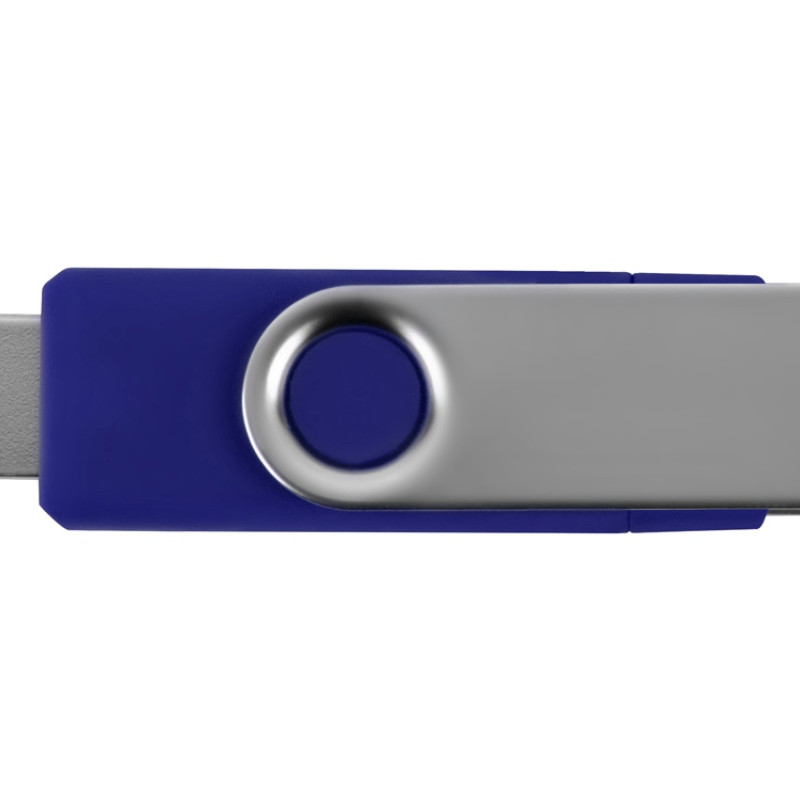USB/micro USB-флешка 2.0 на 16 Гб «Квебек OTG», синий