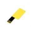 USB-флешка на 16 Гб в виде пластиковой карточки, желтый USB-флешка на 16 Гб в виде пластиковой карточки, желтый
