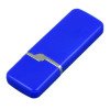 Флешка 3.0 промо прямоугольной формы c оригинальным колпачком, 64 Гб, синий