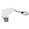 Флешка USB 2.0 Варуна на 64 ГБ, крапчатый белый Флешка USB 2.0 Варуна на 64 ГБ, крапчатый белый