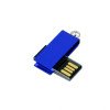 Флешка с мини чипом, минимальный размер, цветной  корпус, 32 Гб, синий