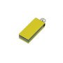 Флешка с мини чипом, минимальный размер, цветной  корпус, 16 Гб, желтый
