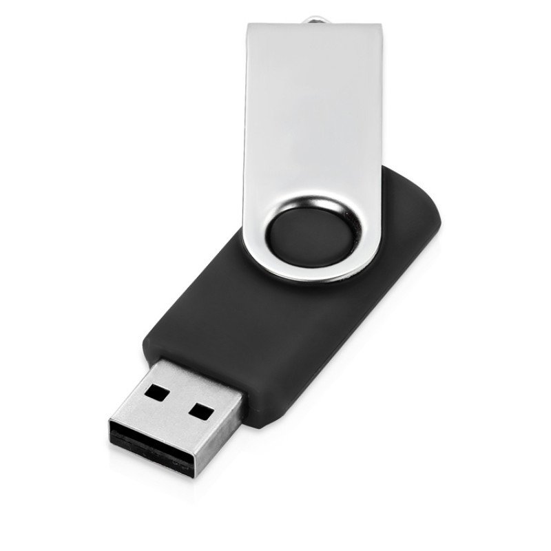 Флеш-карта USB 2.0 16 ГБ «Квебек», черный