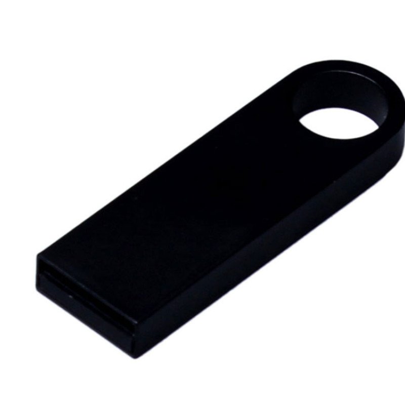 USB 3.0-флешка на 128 Гб с мини чипом и круглым отверстием, черный USB 3.0-флешка на 128 Гб с мини чипом и круглым отверстием, черный