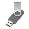 Флеш-карта USB 2.0 16 ГБ «Квебек», серый Флеш-карта USB 2.0 16 ГБ «Квебек», серый
