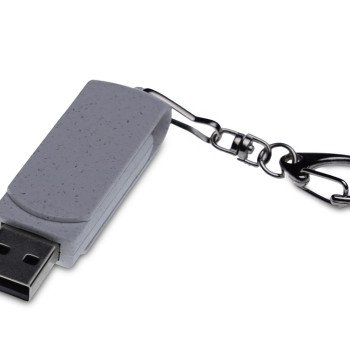 Флешка USB 2.0 Варуна на 4 ГБ, серый