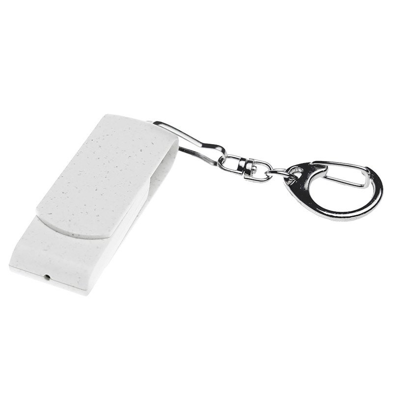 Флешка USB 2.0 Варуна на 4 ГБ, крапчатый белый