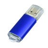 Флешка 3.0 промо прямоугольной формы  c прозрачным колпачком, 32 Гб, синий