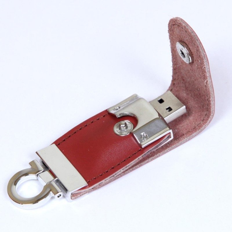 USB-флешка на 16 Гб в виде брелка, коричневый USB-флешка на 16 Гб в виде брелка, коричневый