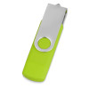 USB/micro USB-флешка 2.0 на 16 Гб «Квебек OTG», зеленое яблоко USB/micro USB-флешка 2.0 на 16 Гб «Квебек OTG», зеленое яблоко
